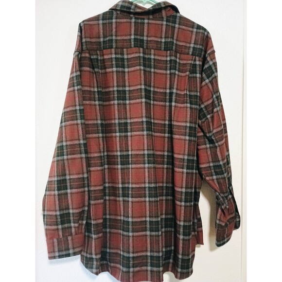 Pendleton Wool Shirt XXL Washable Plaid NWT Read – Moth Holes / For Repair - Picture 6 of 6